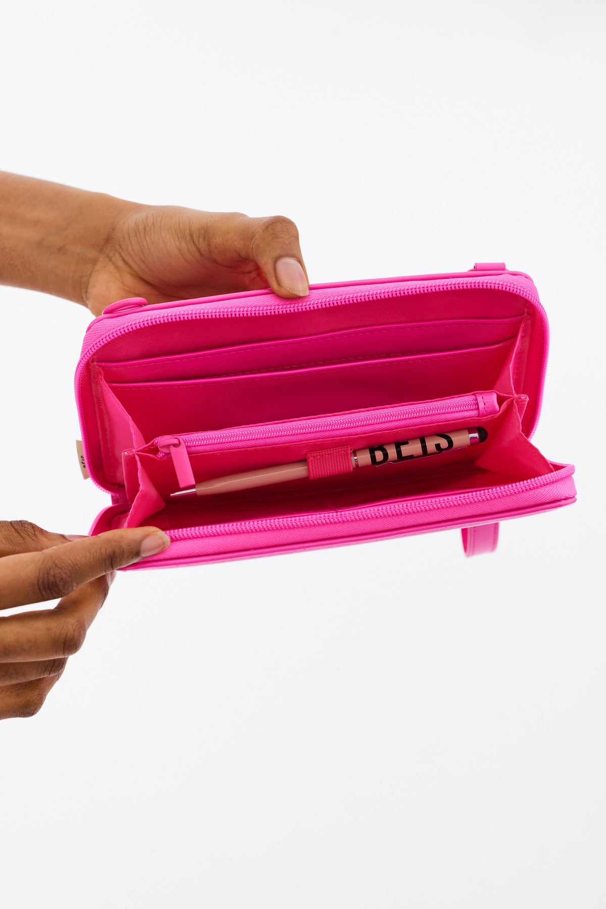 The Travel Wallet in Barbie™ Pink - Image 9