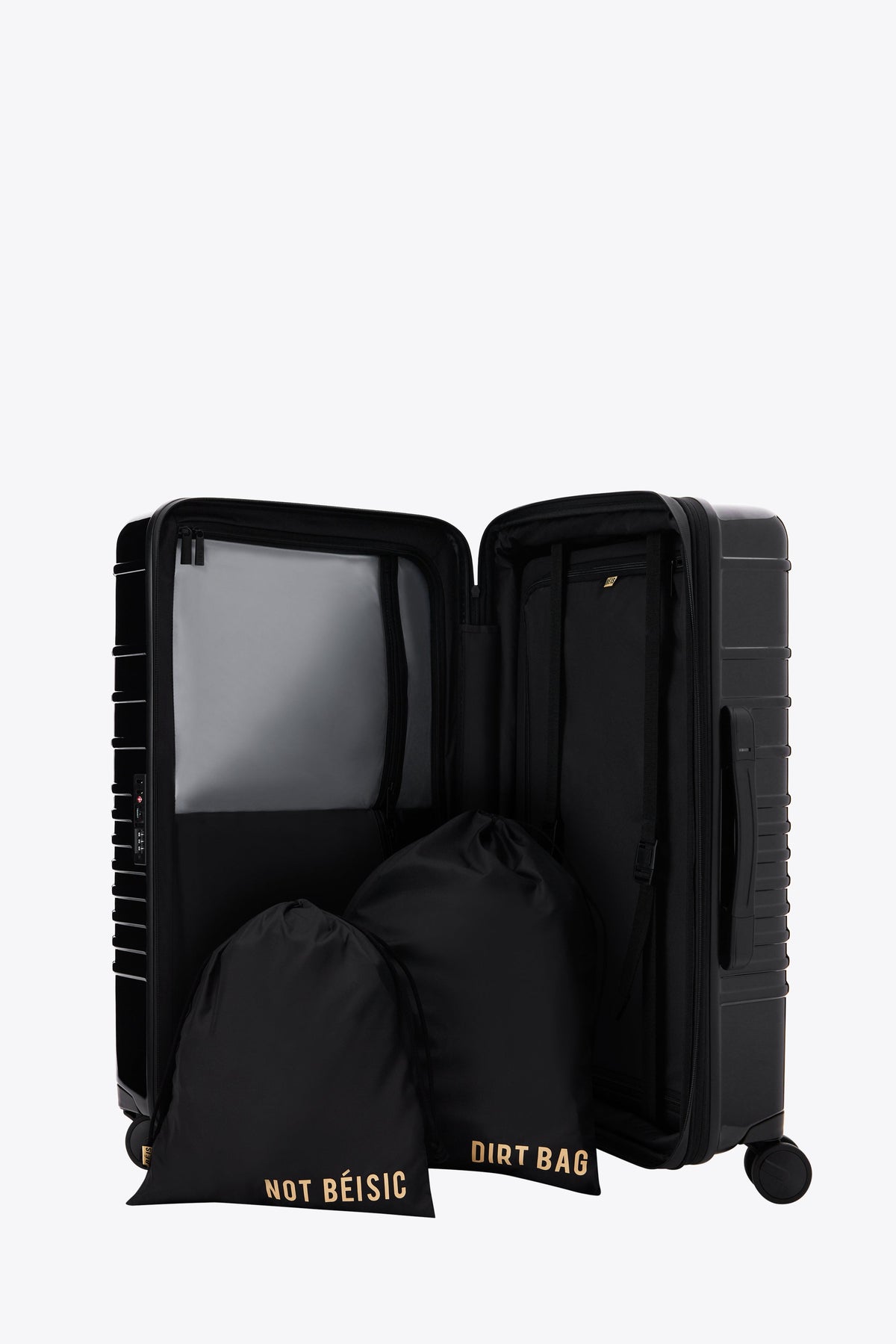 The Medium Check-In Roller in Black - Image 5