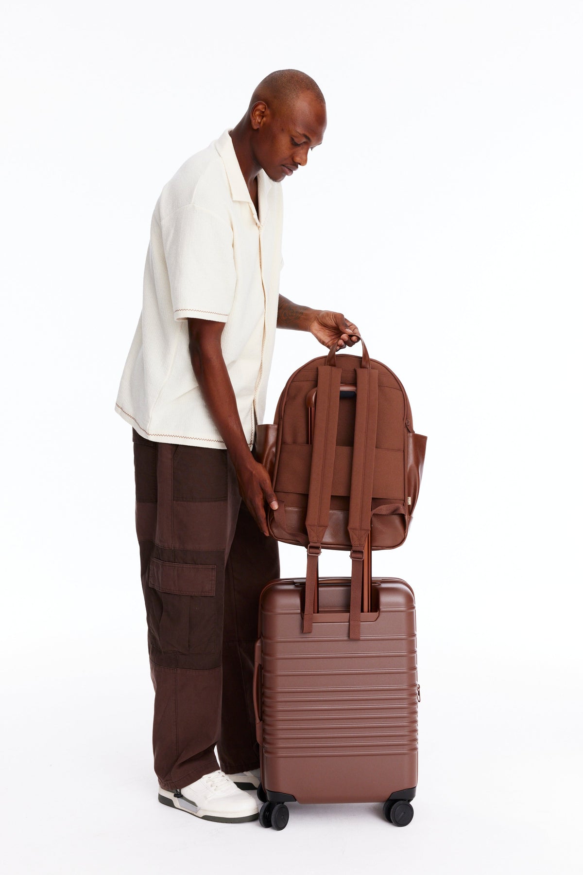 The Travel Backpack in Maple - Image 3