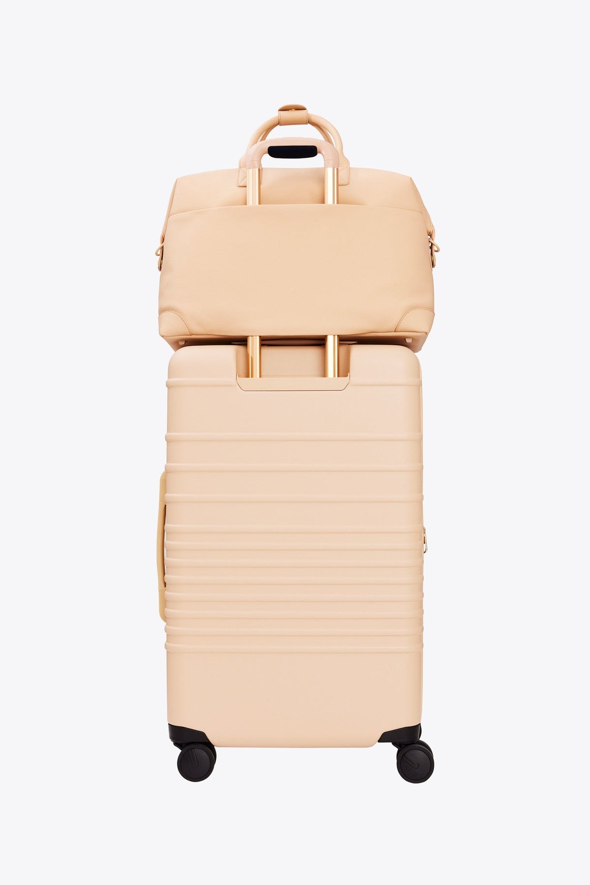 The Premium Duffle in Beige - Image 4