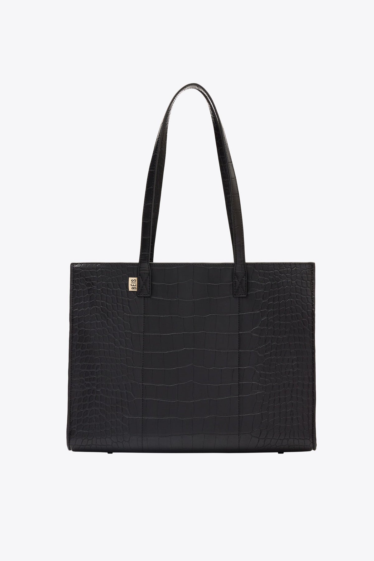 Resale The Work Tote in Black Croc - Image 13