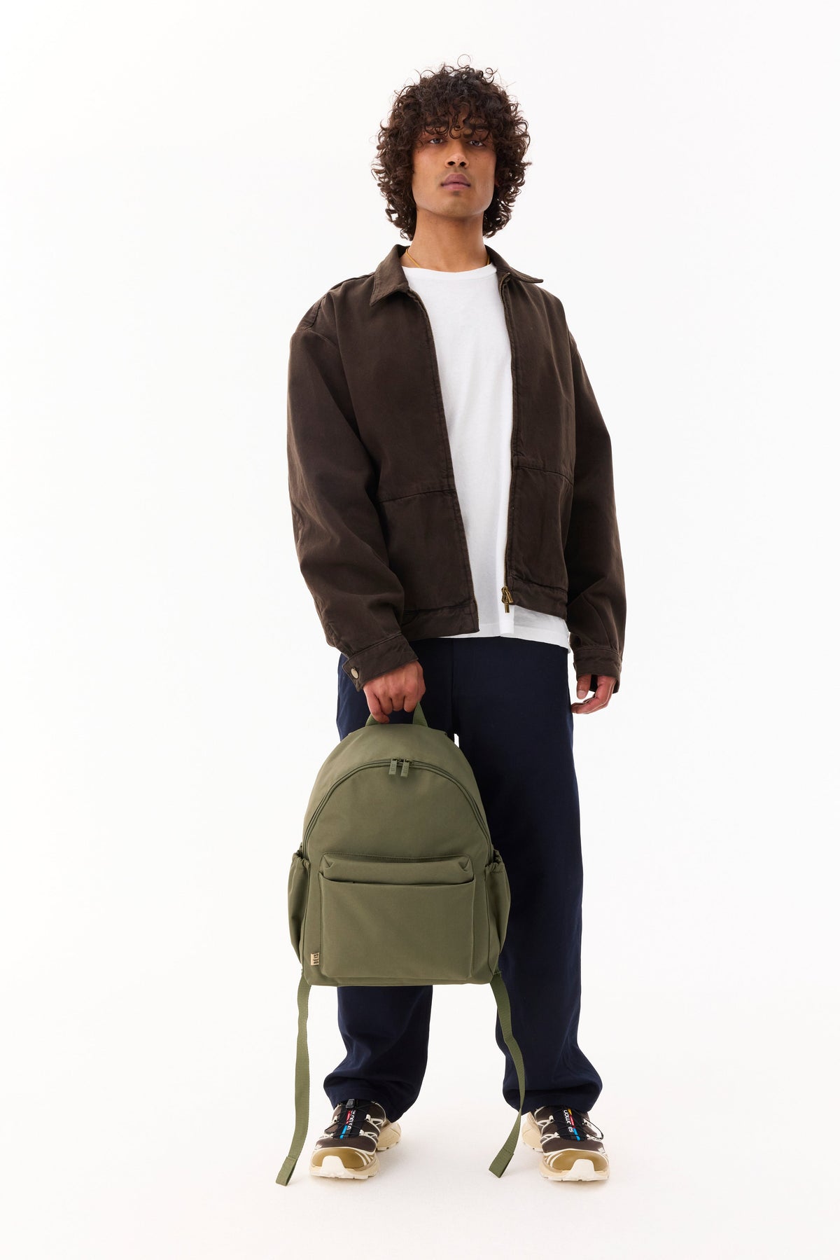 The BÉISics Backpack in Olive - Image 4