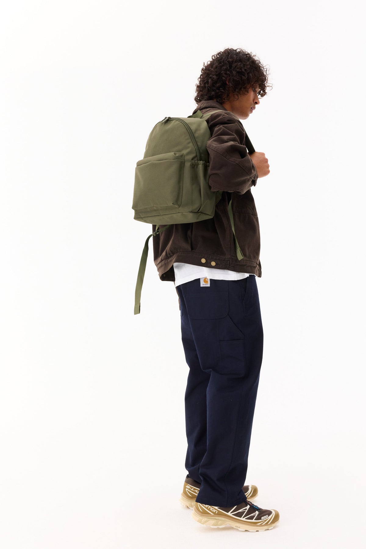 The BÉISics Backpack in Olive - Image 5