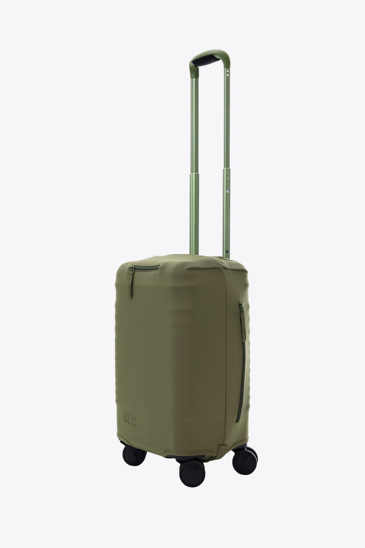 The Small Carry-On Luggage Cover in Olive - Image 3