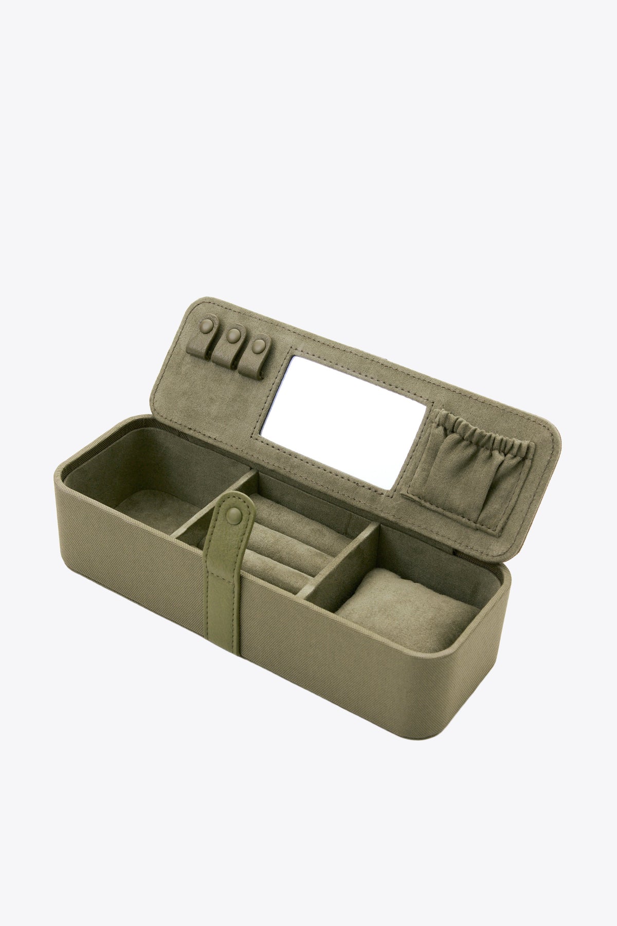 The Jewelry Case in Olive - Image 2