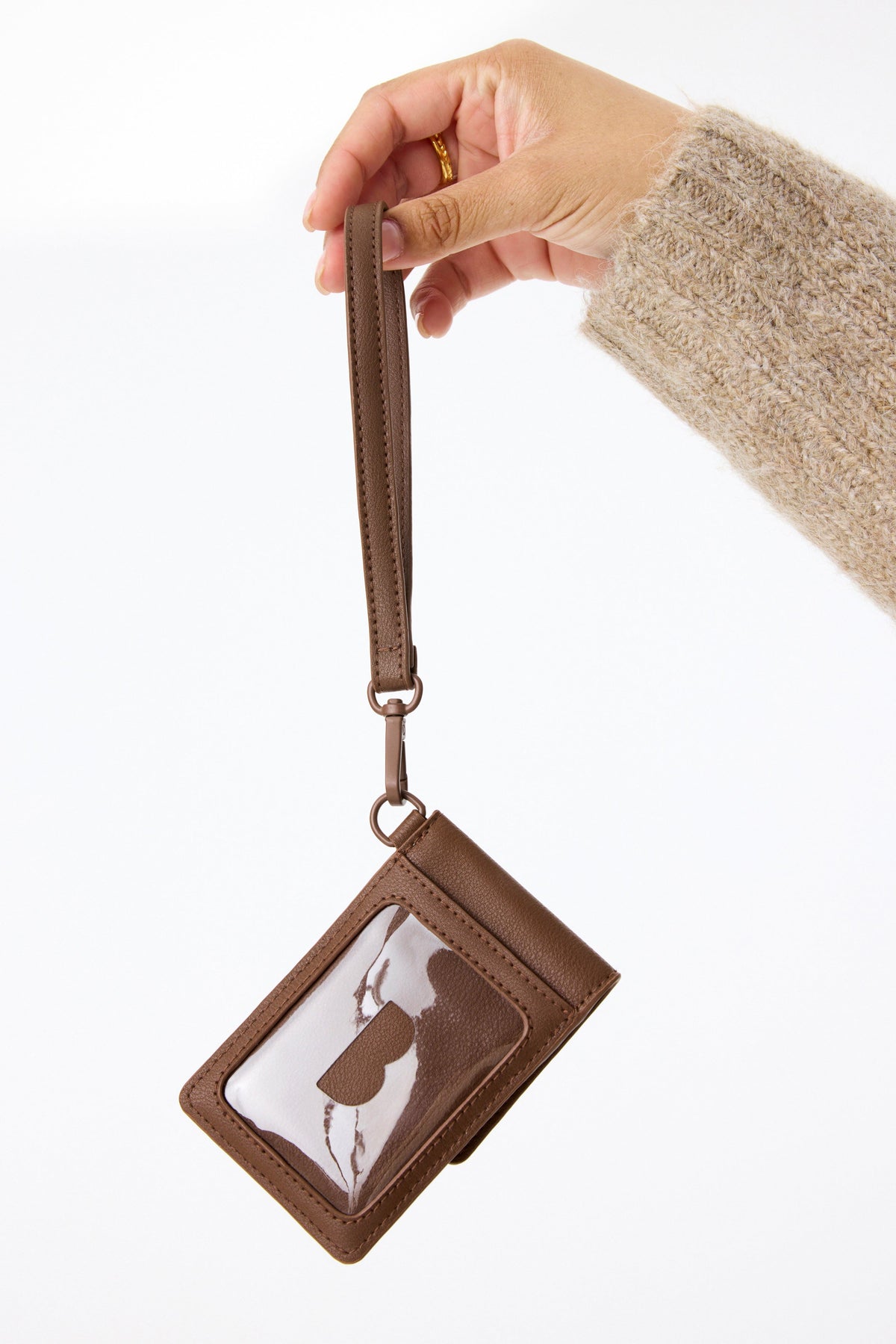 The ID Wristlet in Maple - Image 4