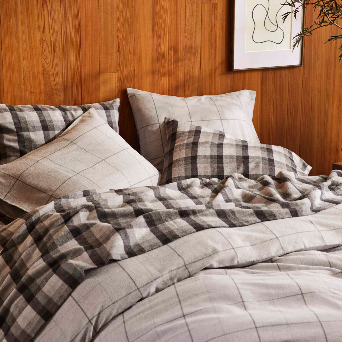 Brushed Flannel Duvet Cover - Image 26