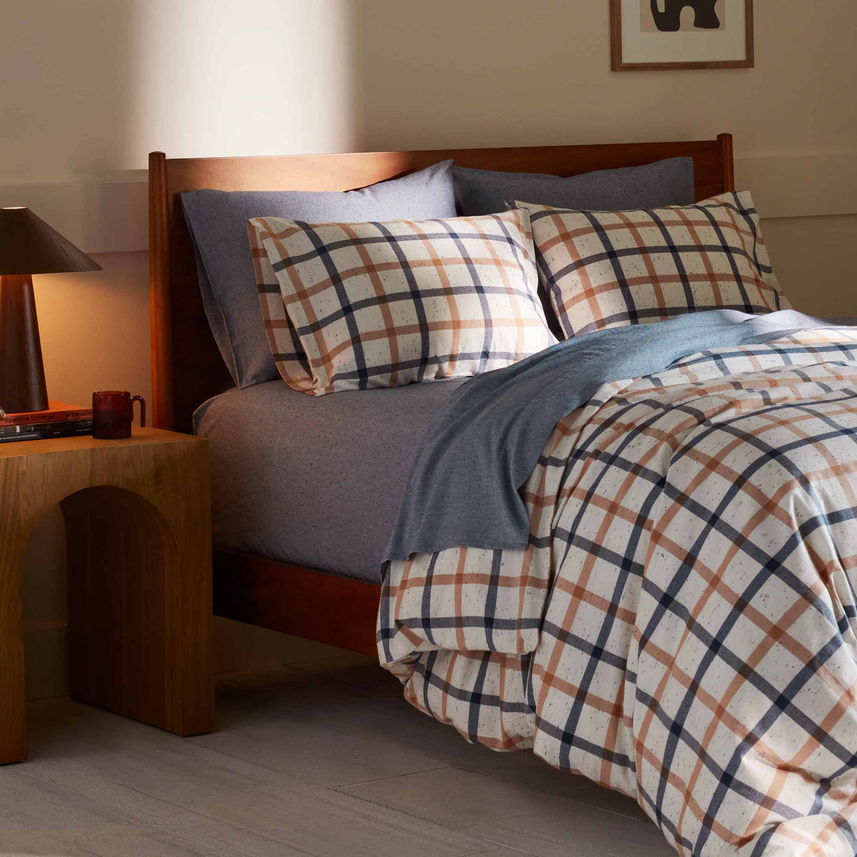 Brushed Flannel Duvet Cover - Image 46