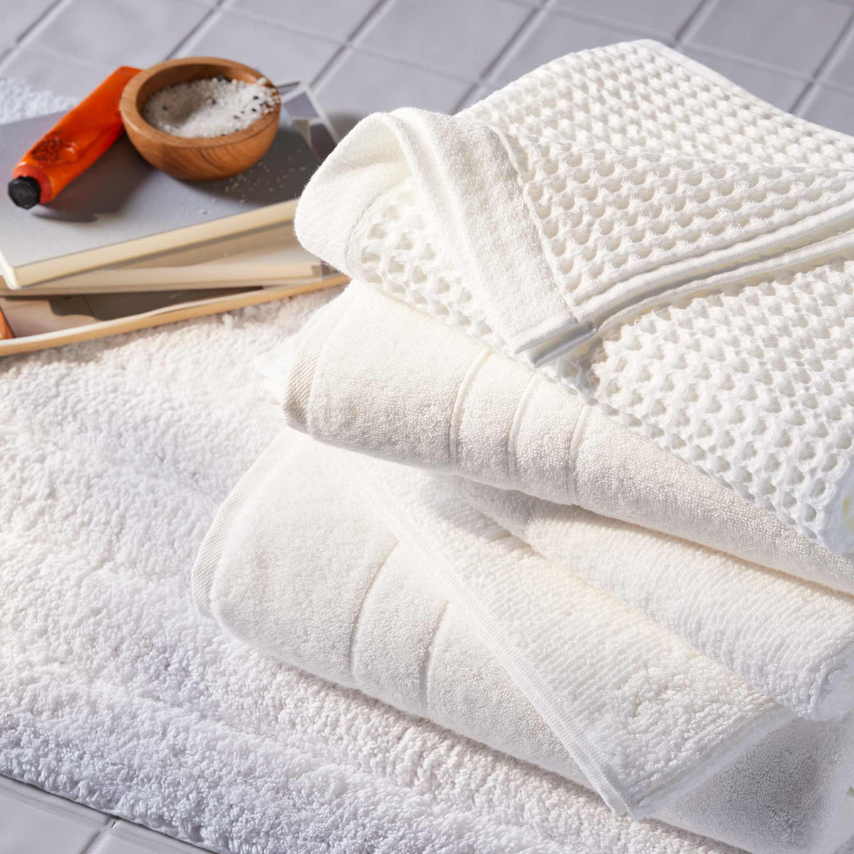 Dreamweave Waffle Washcloths Set of 2 - Last Call - Image 7