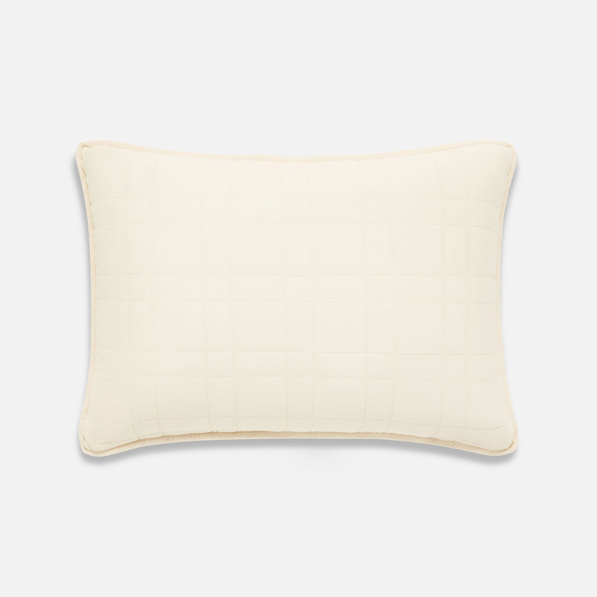 Weekend Wash Sham Set - Cream