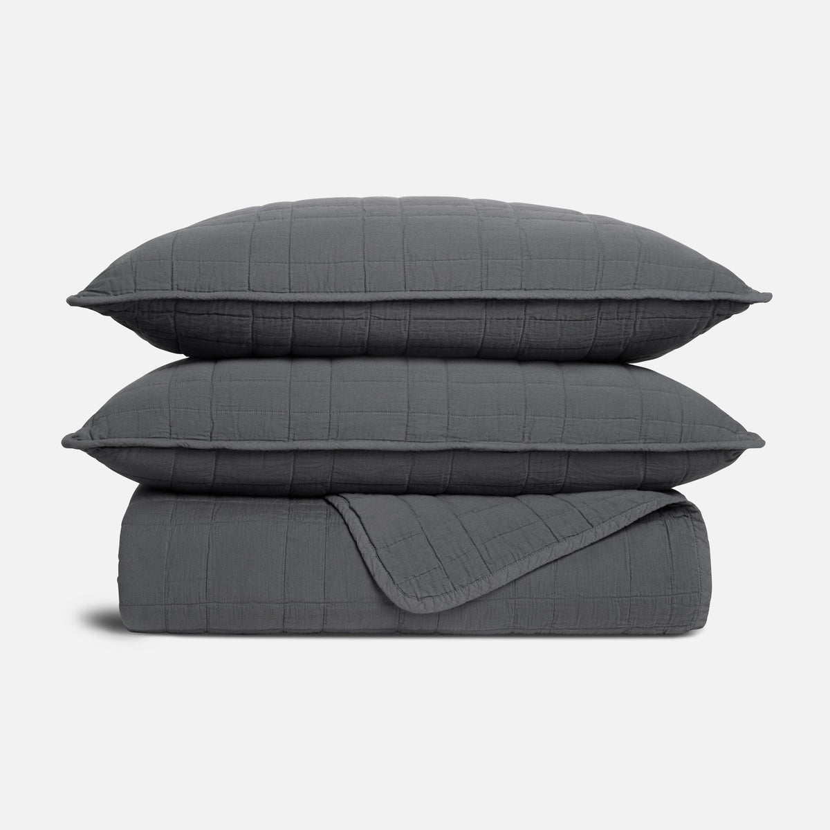 Weekend Wash Quilt Set - Slate