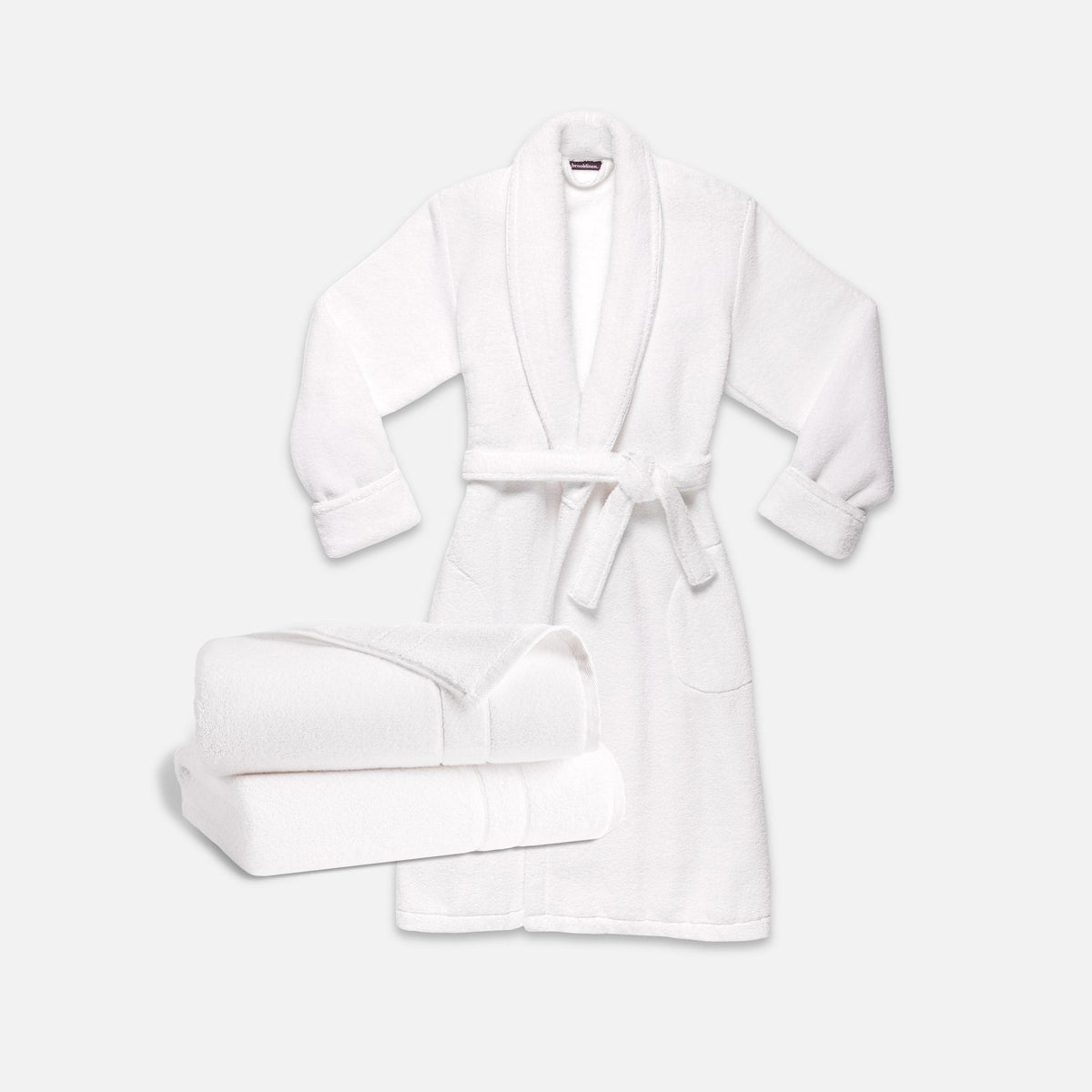 Super-Plush Towel and Robe Bundle - Lotus