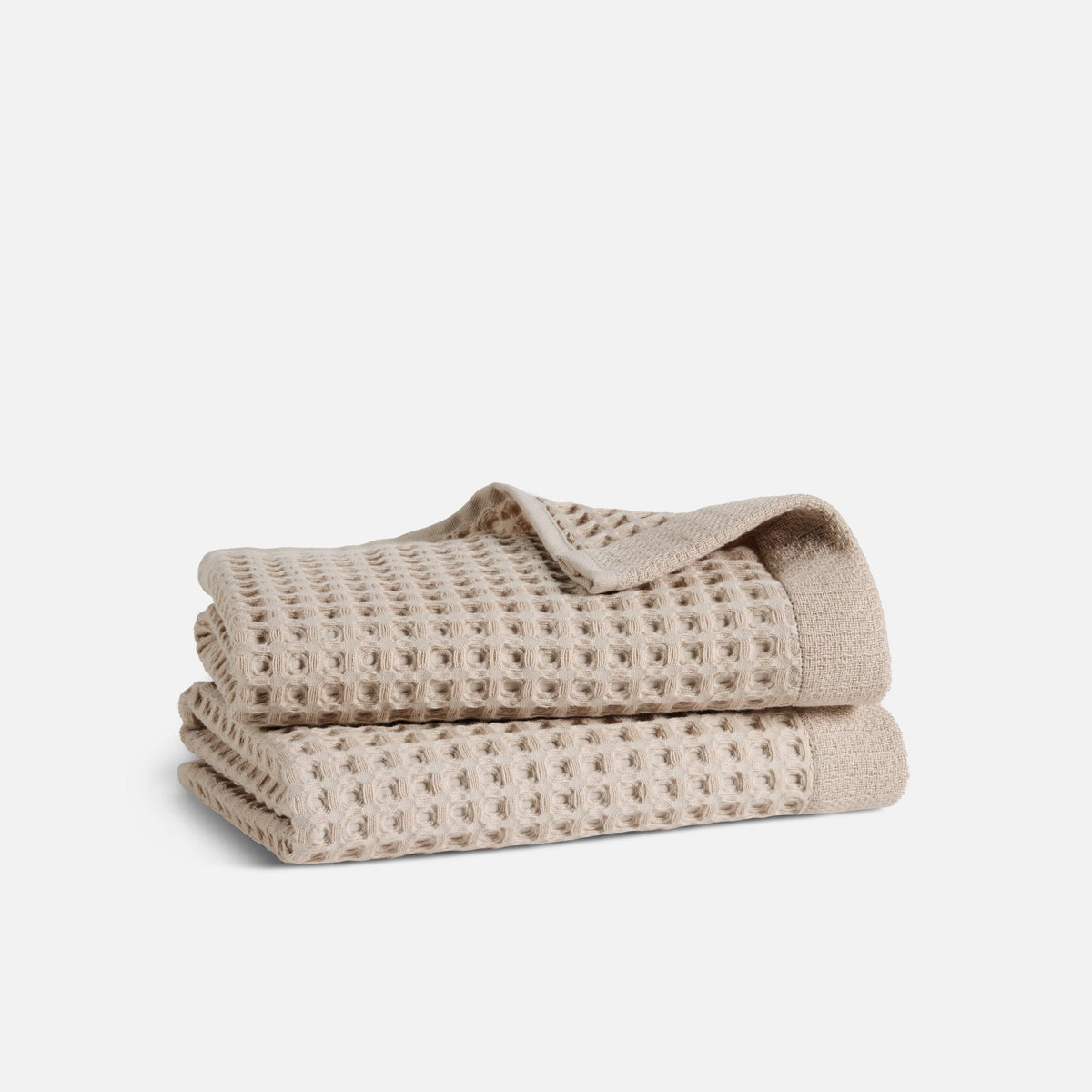 Dreamweave Waffle Hand Towels - Pebble