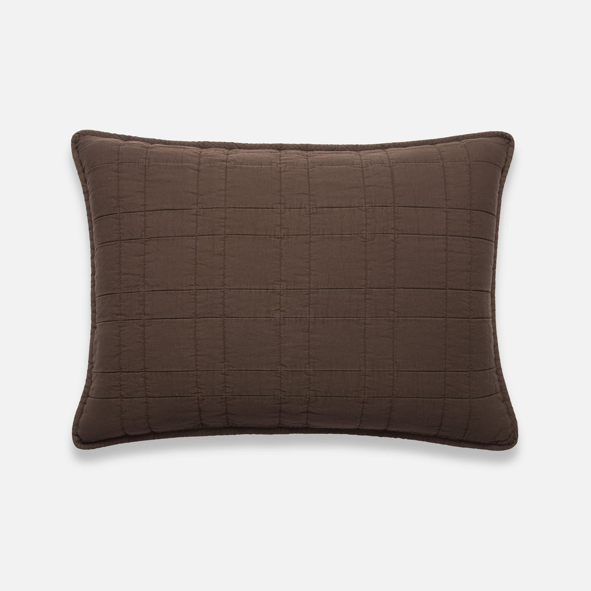 Weekend Wash Sham Set - Bitter Chocolate
