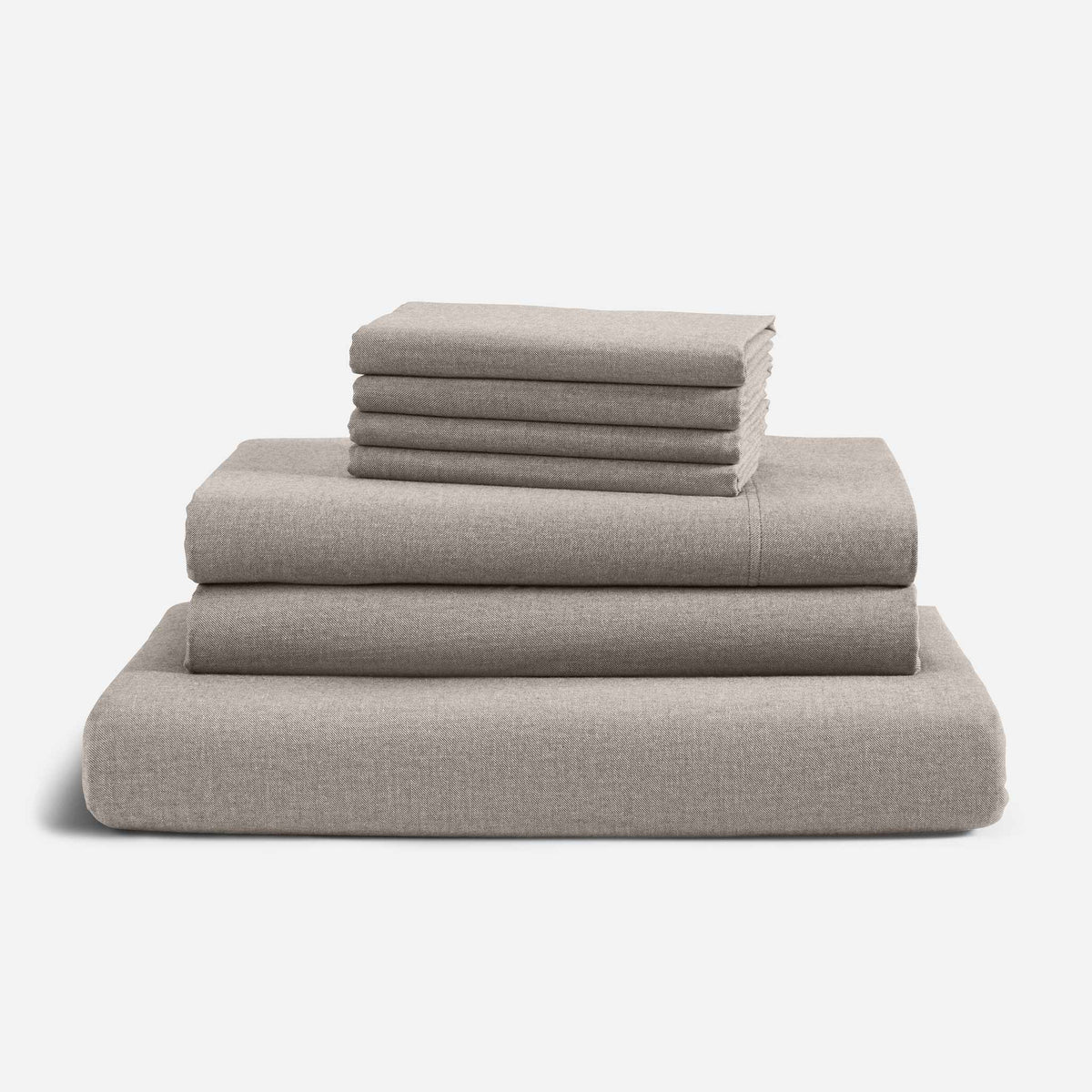 Heathered Cashmere Hardcore Sheet Bundle - Driftwood