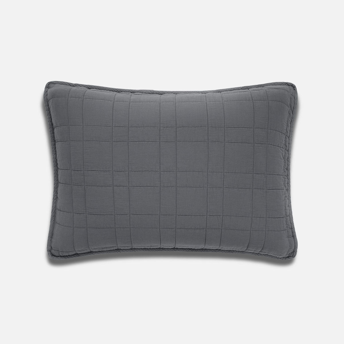 Weekend Wash Sham Set - Slate
