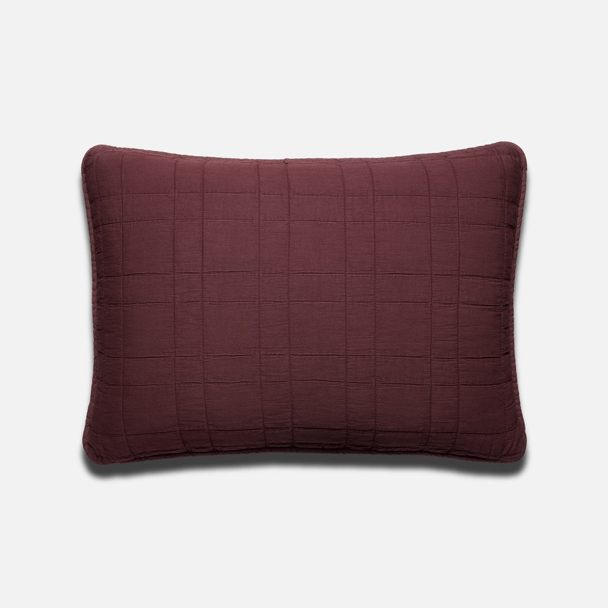 Weekend Wash Sham Set - Plum