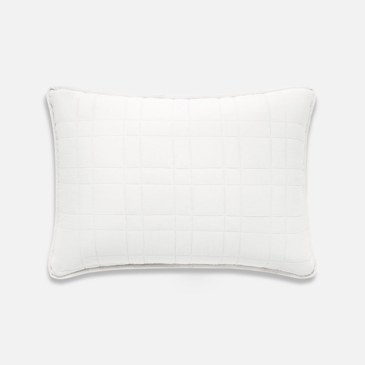 Weekend Wash Sham Set - White