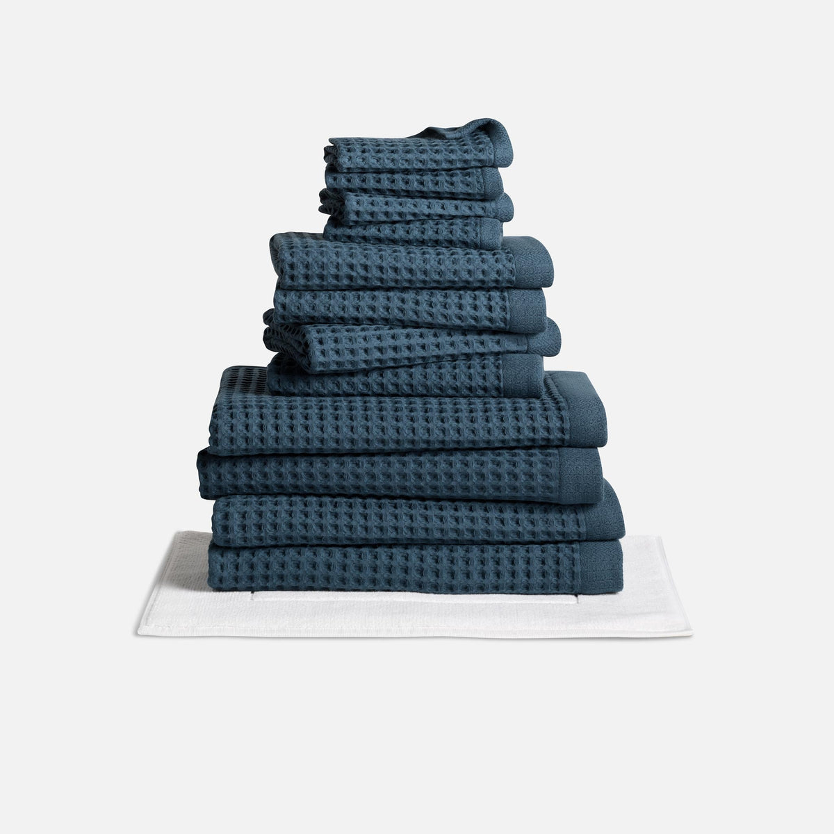 Dreamweave Waffle Towel Move-In Bundle - Abyss