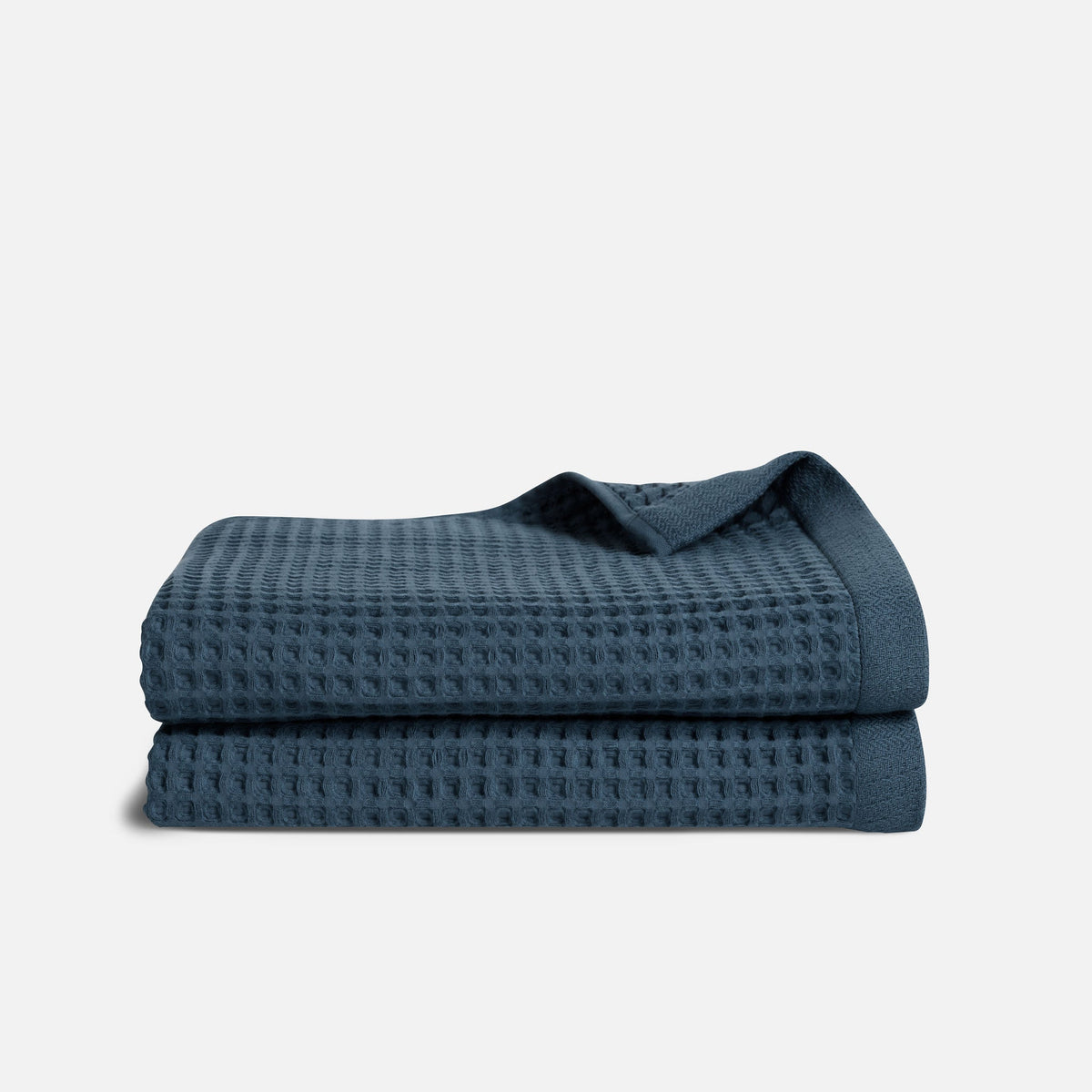 Dreamweave Waffle Bath Sheets Set of 2 - Abyss