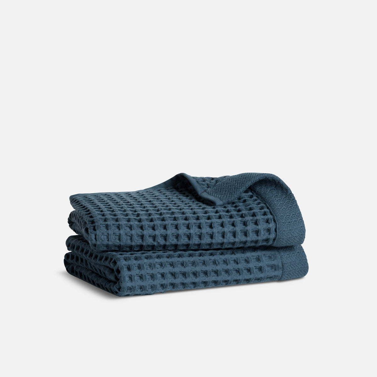 Dreamweave Waffle Hand Towels - Abyss