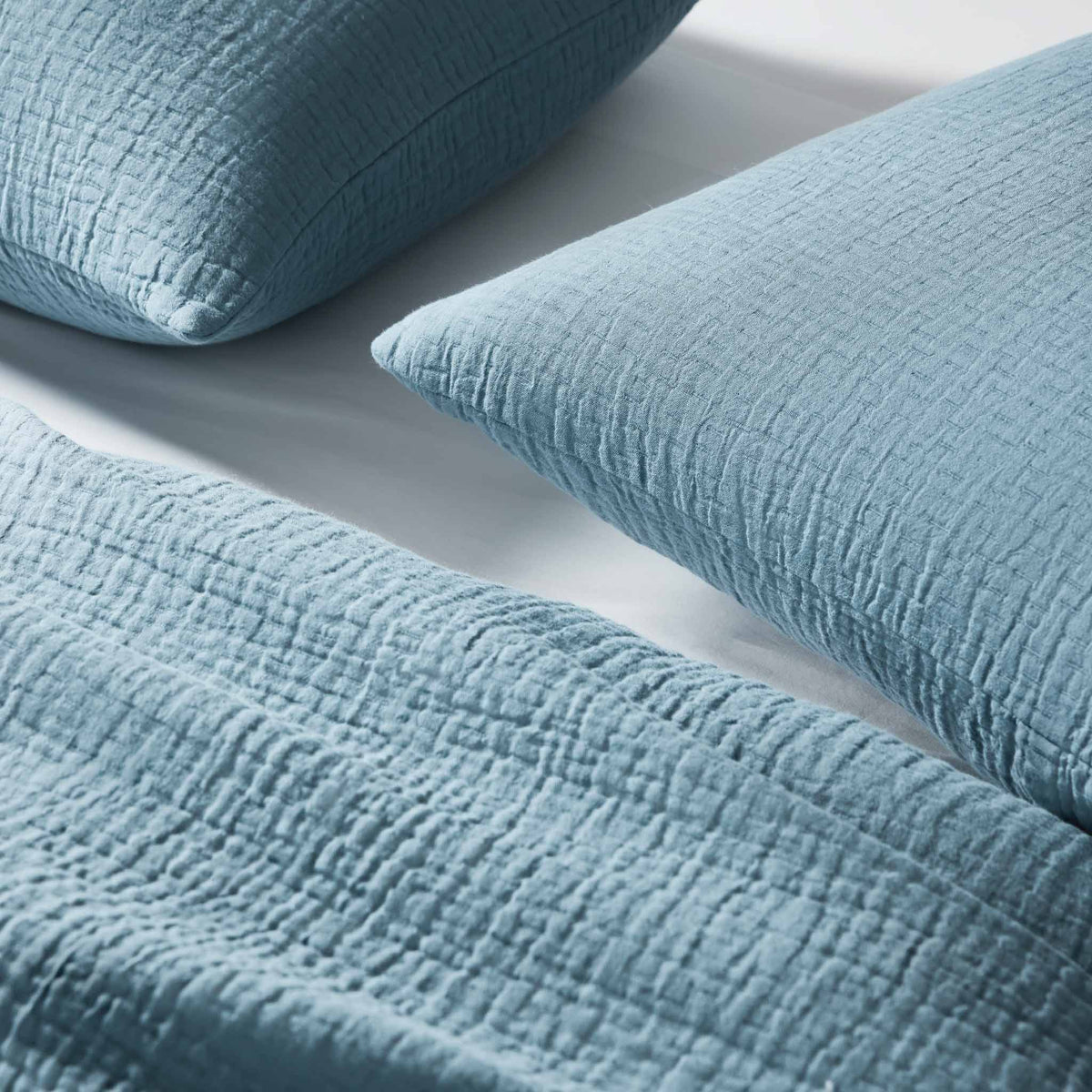 Breezeweave Crinkle Cotton Sham Set - Last Call - Image 7