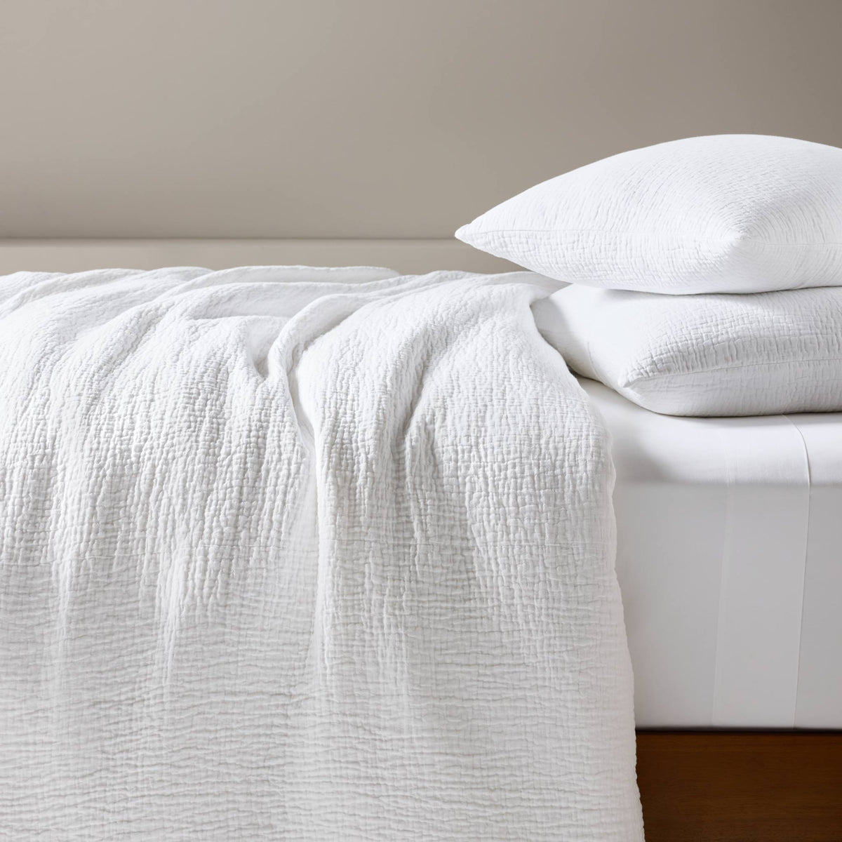 Breezeweave Crinkle Cotton Duvet Cover - Last Call - Image 5