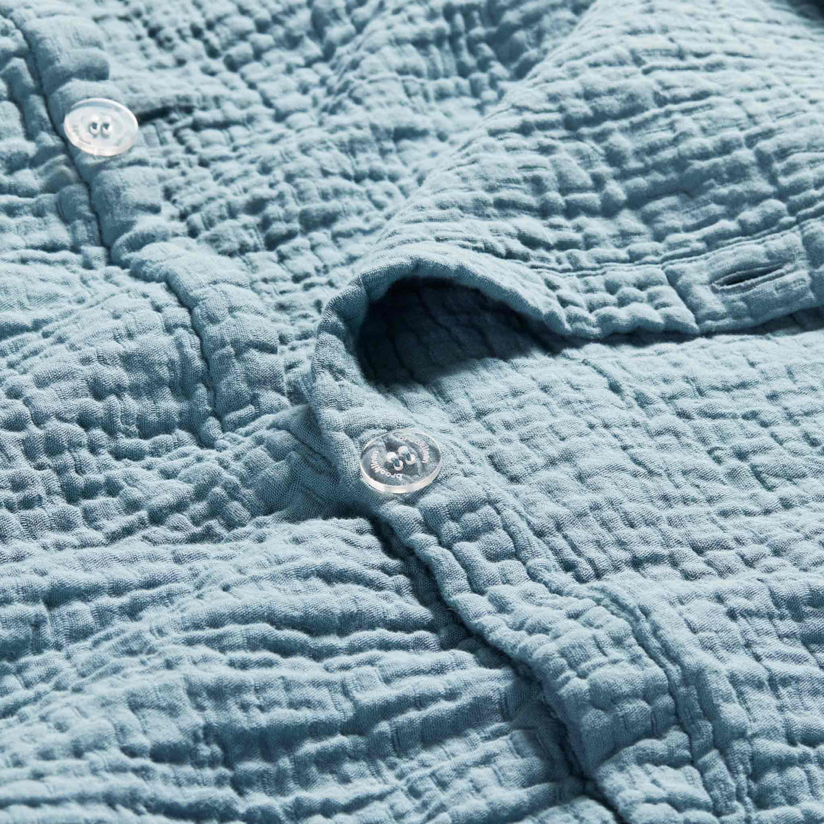 Breezeweave Crinkle Cotton Duvet Cover - Last Call - Image 13