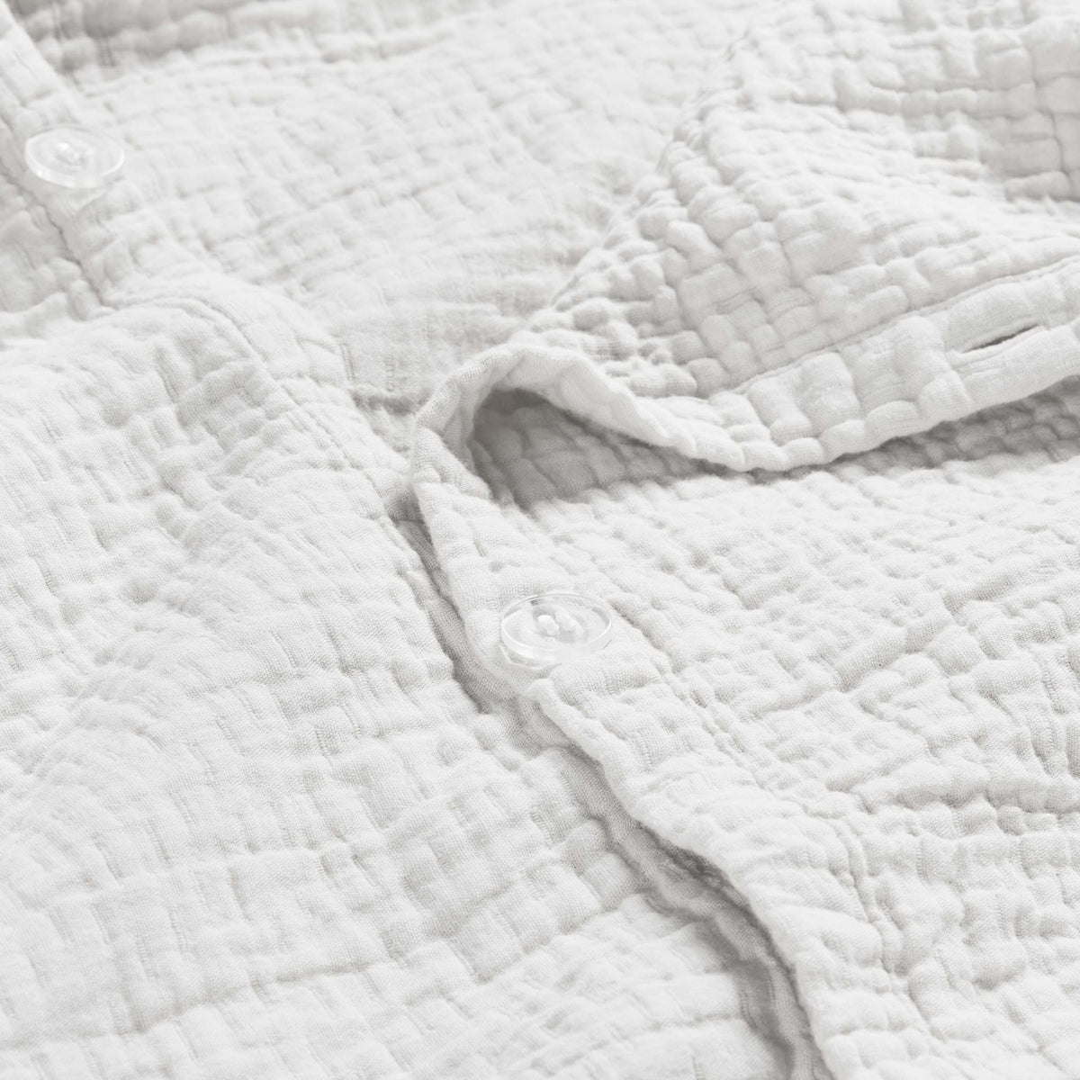 Breezeweave Crinkle Cotton Duvet Cover - Last Call - Image 3