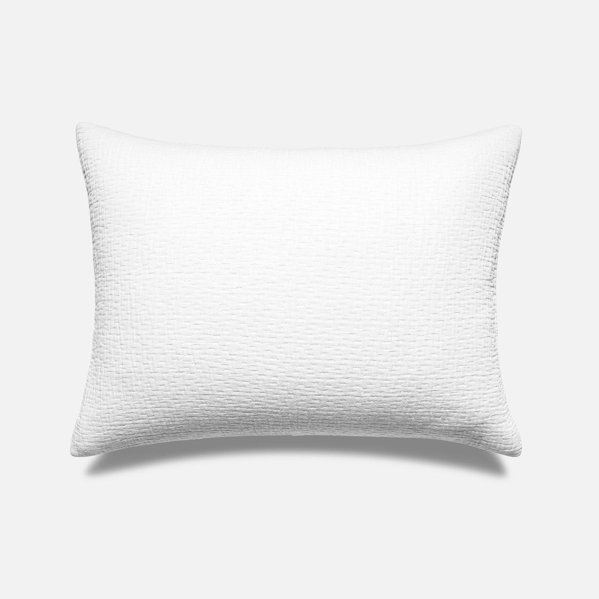 Breezeweave Crinkle Cotton Sham Set - Last Call - White