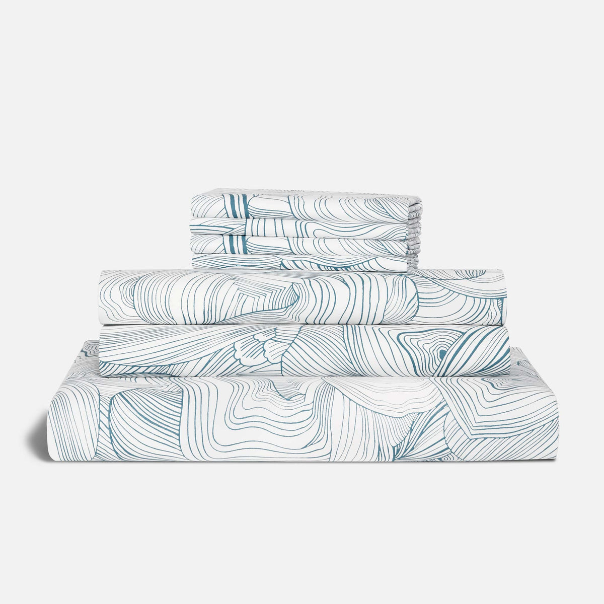 Classic Percale Hardcore Bundle - Oyster in Storm
