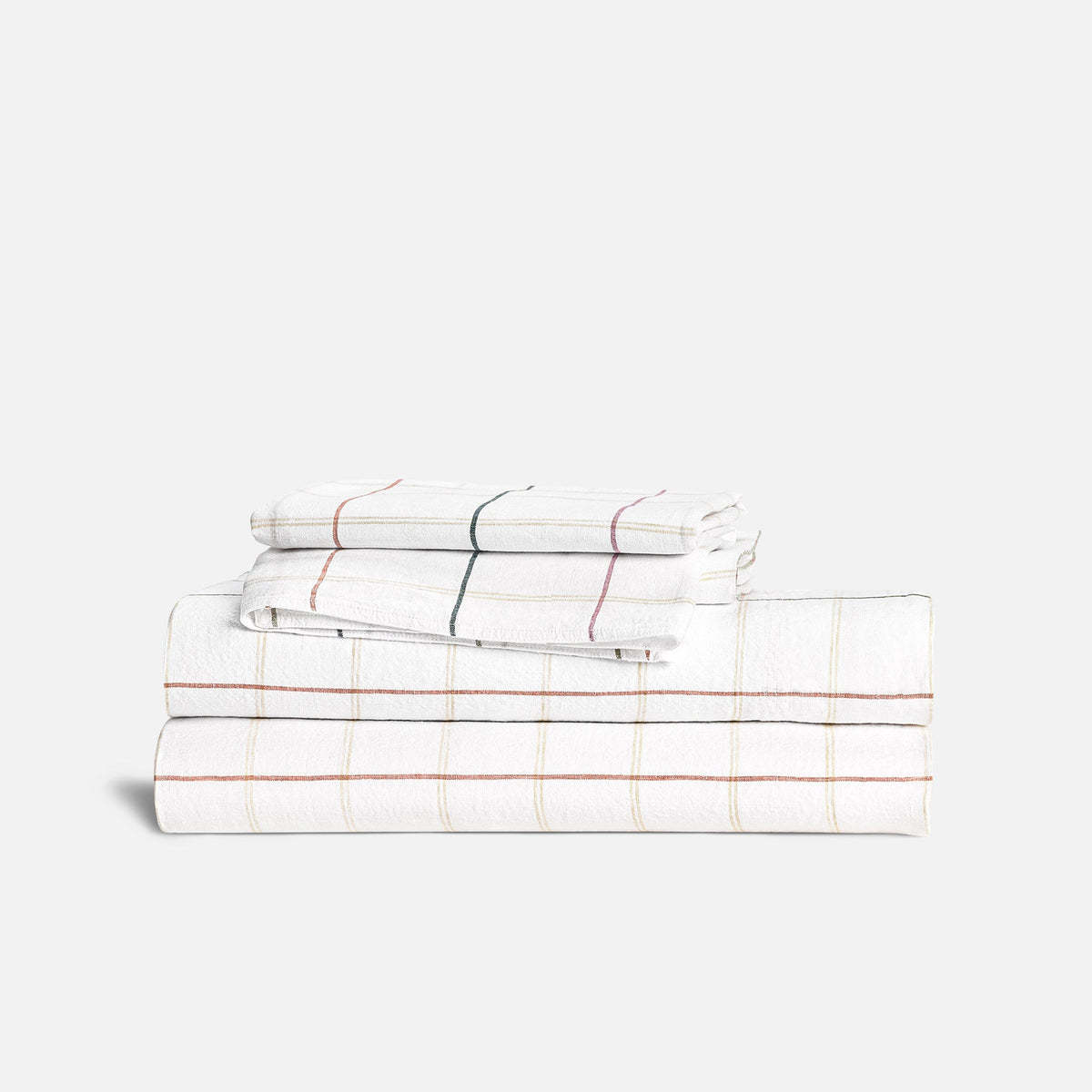 Washed European Linen Core Sheet Set - Image 66