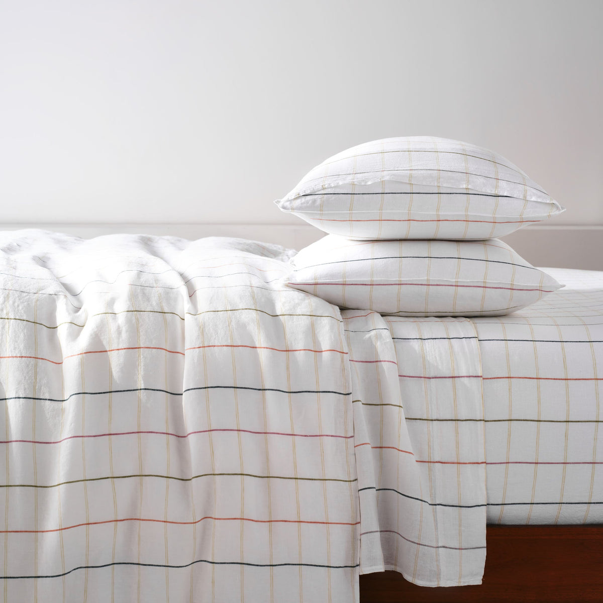 Washed European Linen Core Sheet Set - Image 70