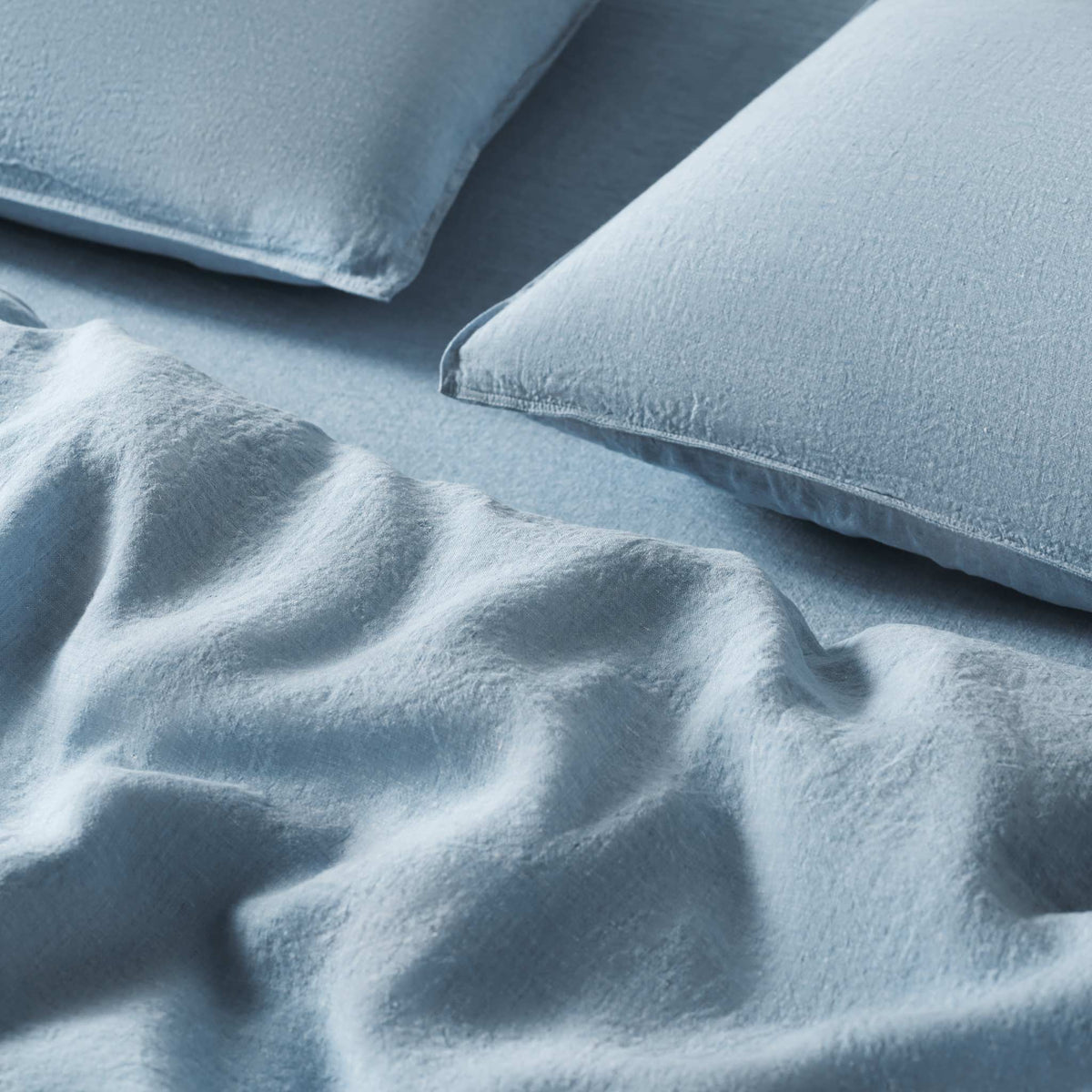 Washed European Linen Duvet Set - Image 70