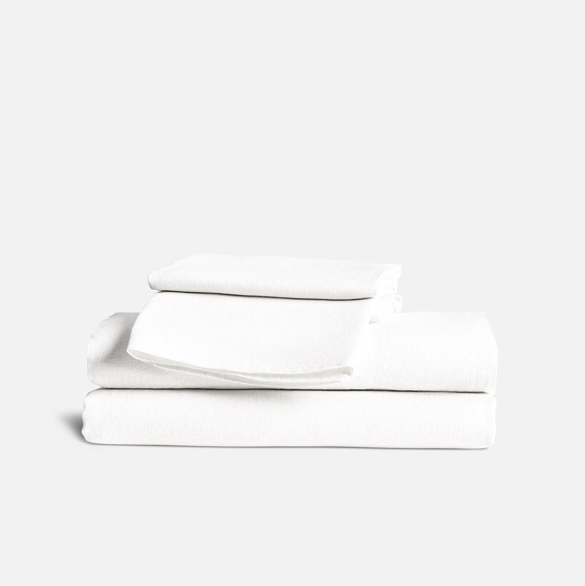Washed European Linen Core Sheet Set - Image 3