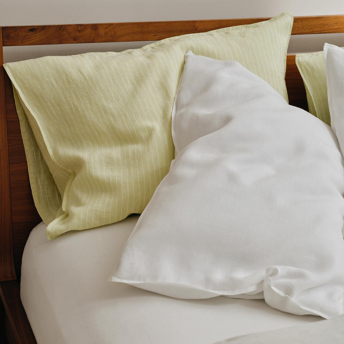 Washed European Linen Core Sheet Set - Image 41