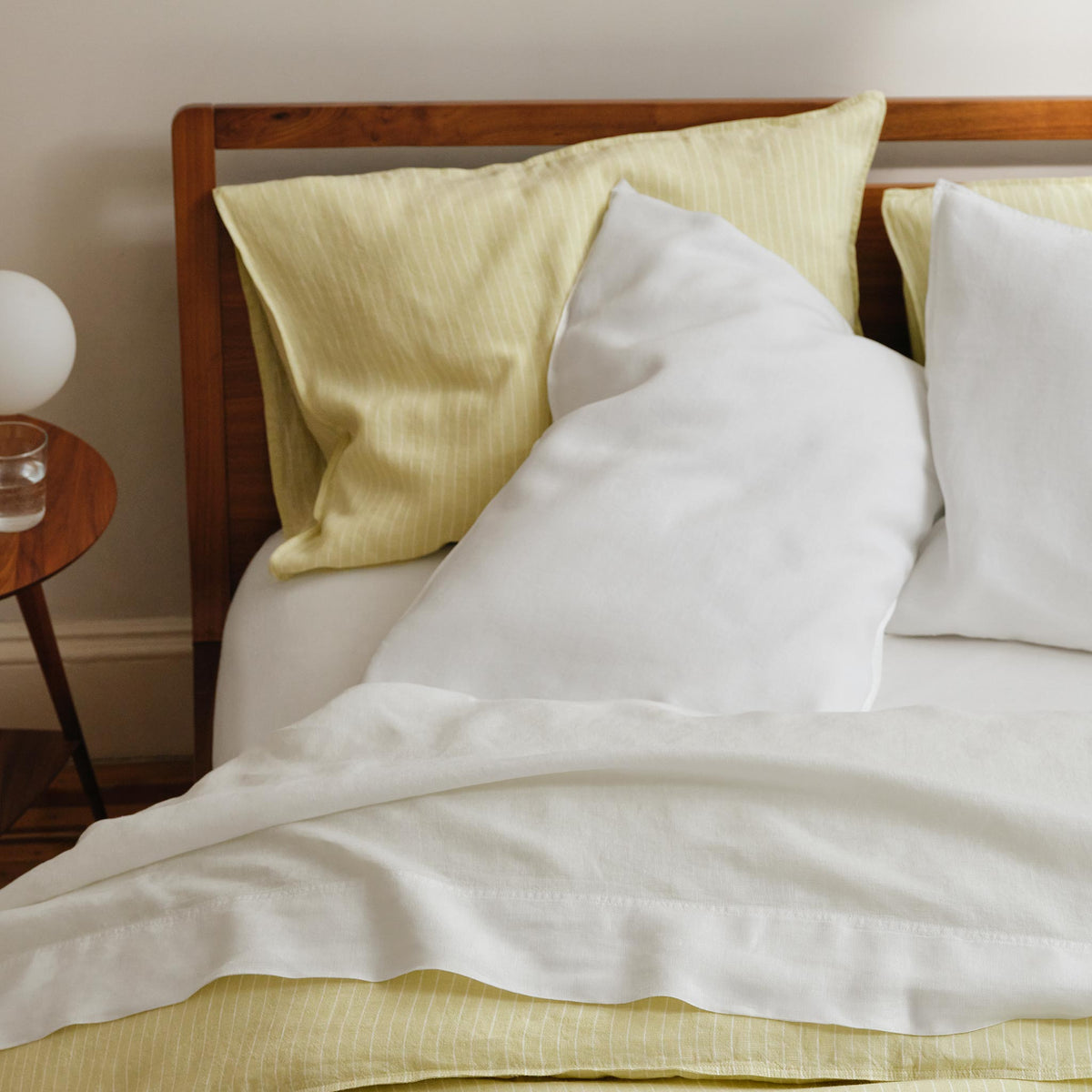 Washed European Linen Core Sheet Set - Last Call - Image 7