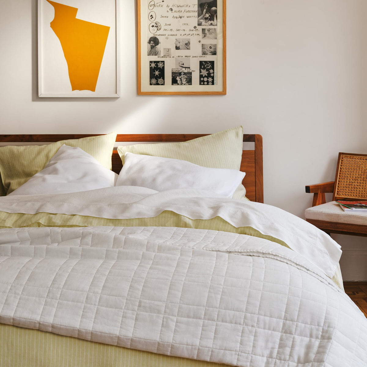 Washed European Linen Core Sheet Set - Image 5