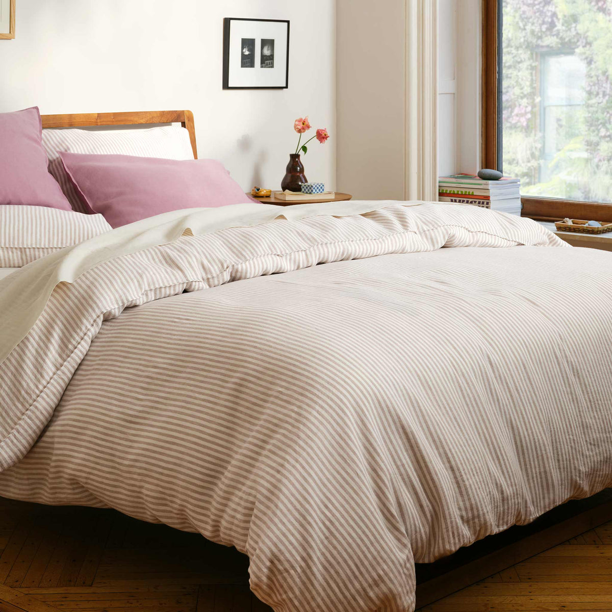 Washed European Linen Duvet Cover - Last Call - Image 14