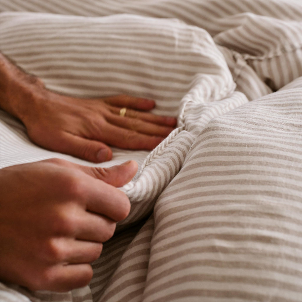 Washed European Linen Duvet Set - Image 14