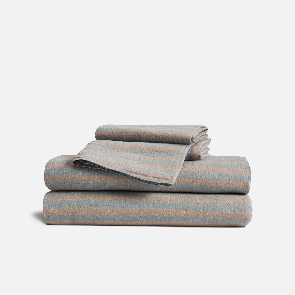 Washed European Linen Core Sheet Set - Last Call - Image 87