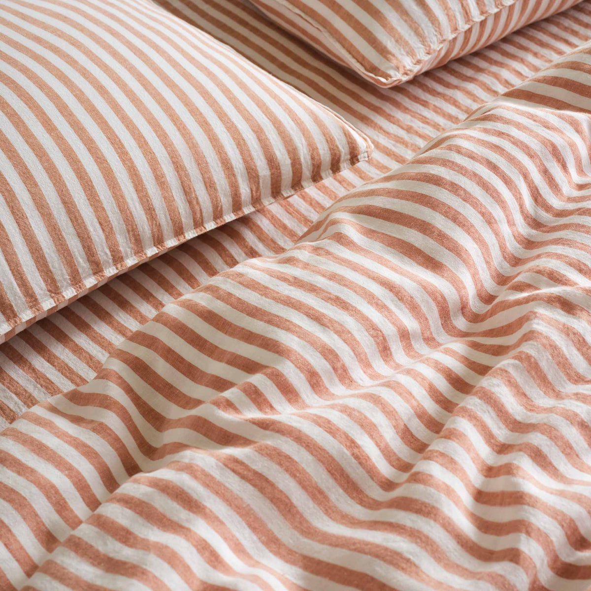 Washed European Linen Core Sheet Set - Last Call - Image 96