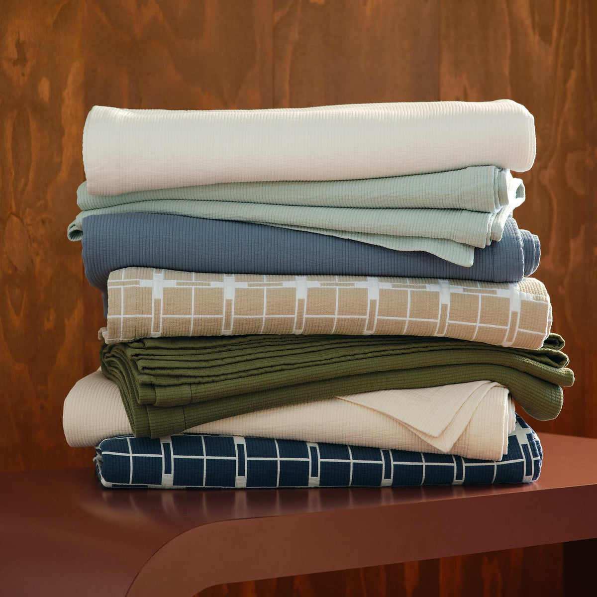 Ribbed Matelasse Quilt - Last Call - Image 46