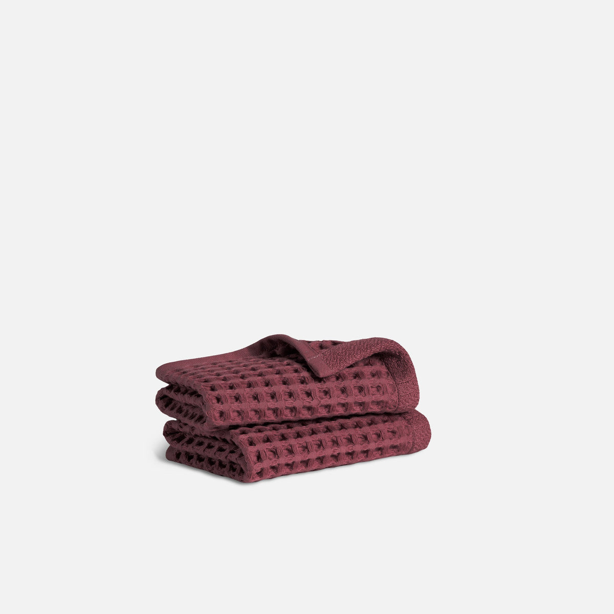 Dreamweave Waffle Washcloths - Plum