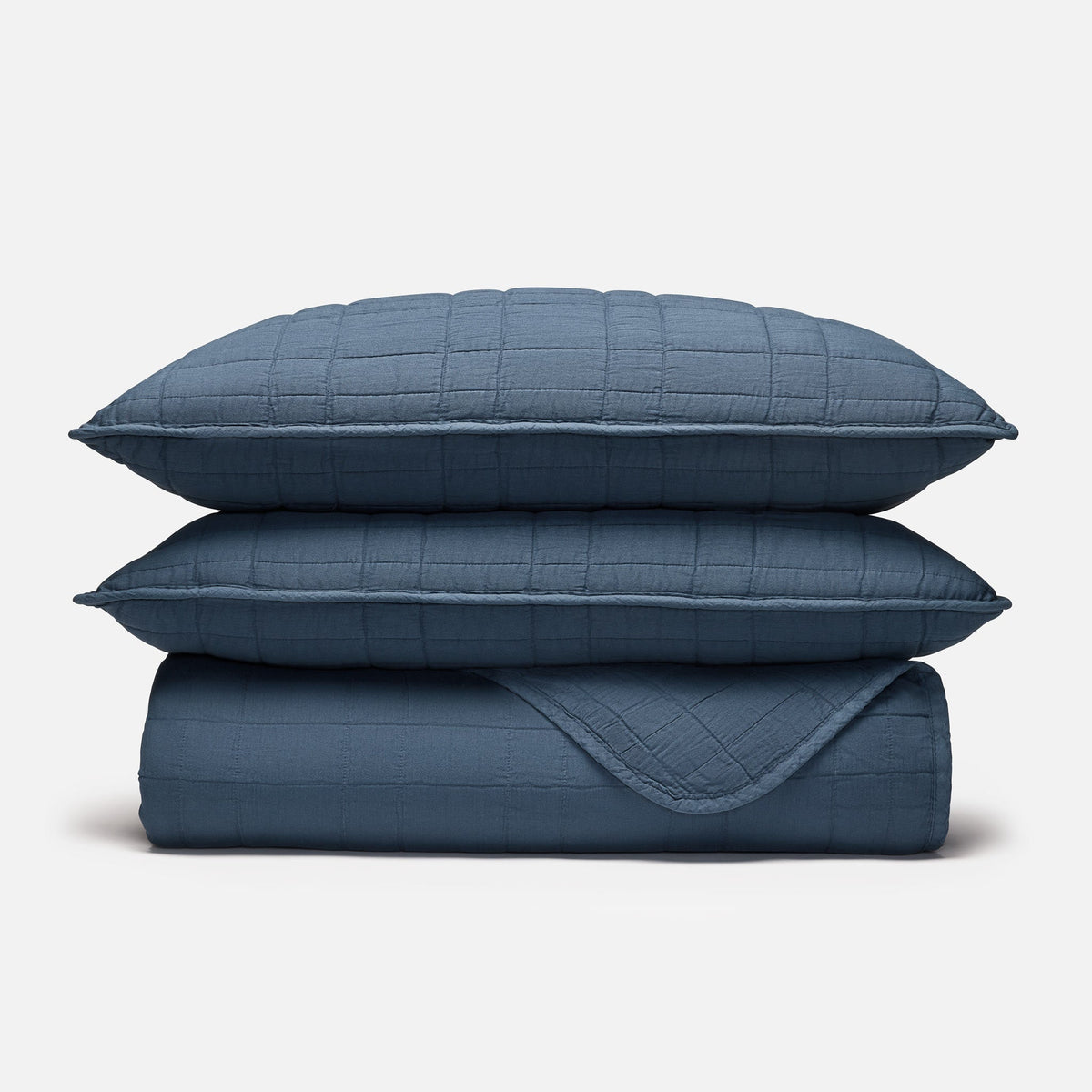 Weekend Wash Quilt Set - Abyss