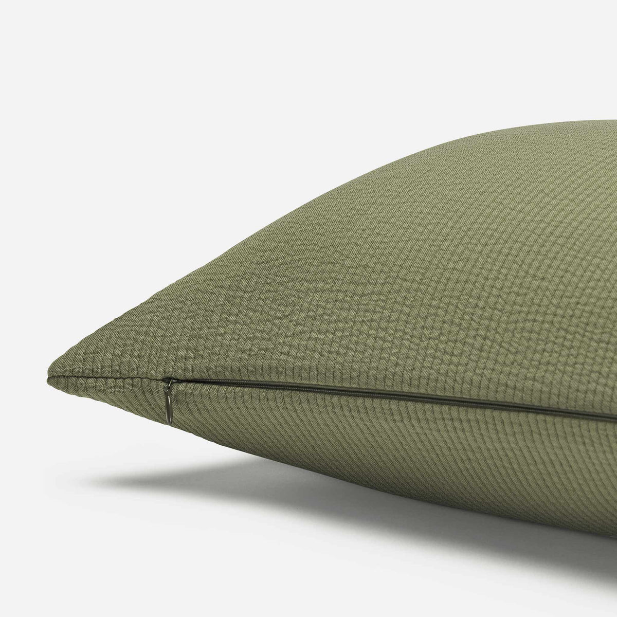 Ribbed Matelasse Lumbar Pillow Cover - Last Call - Image 6