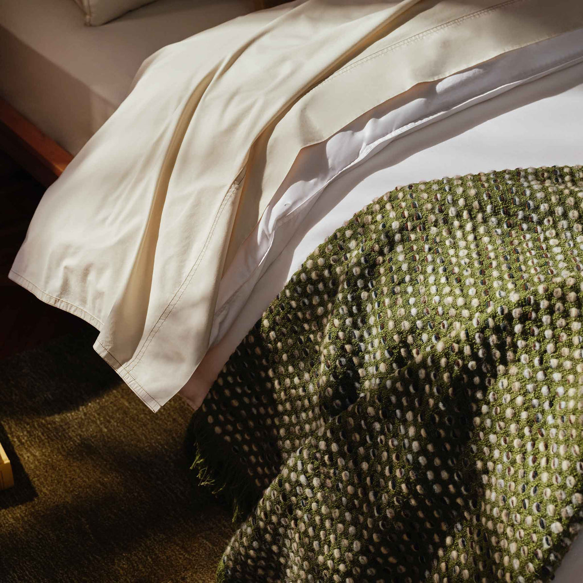 Washed Classic Percale Core Sheet Set - Last Call - Image 12