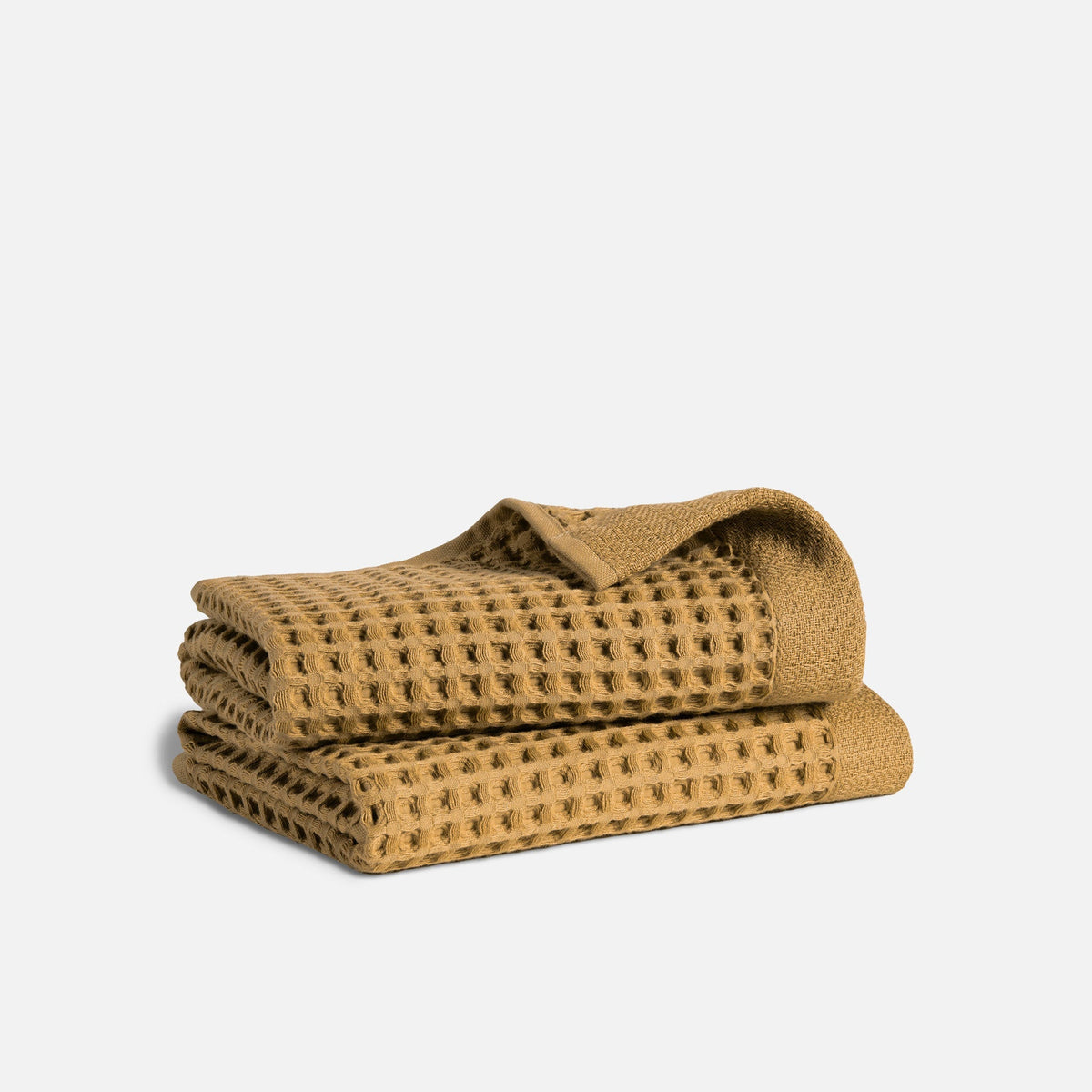 Dreamweave Waffle Hand Towels - Umber