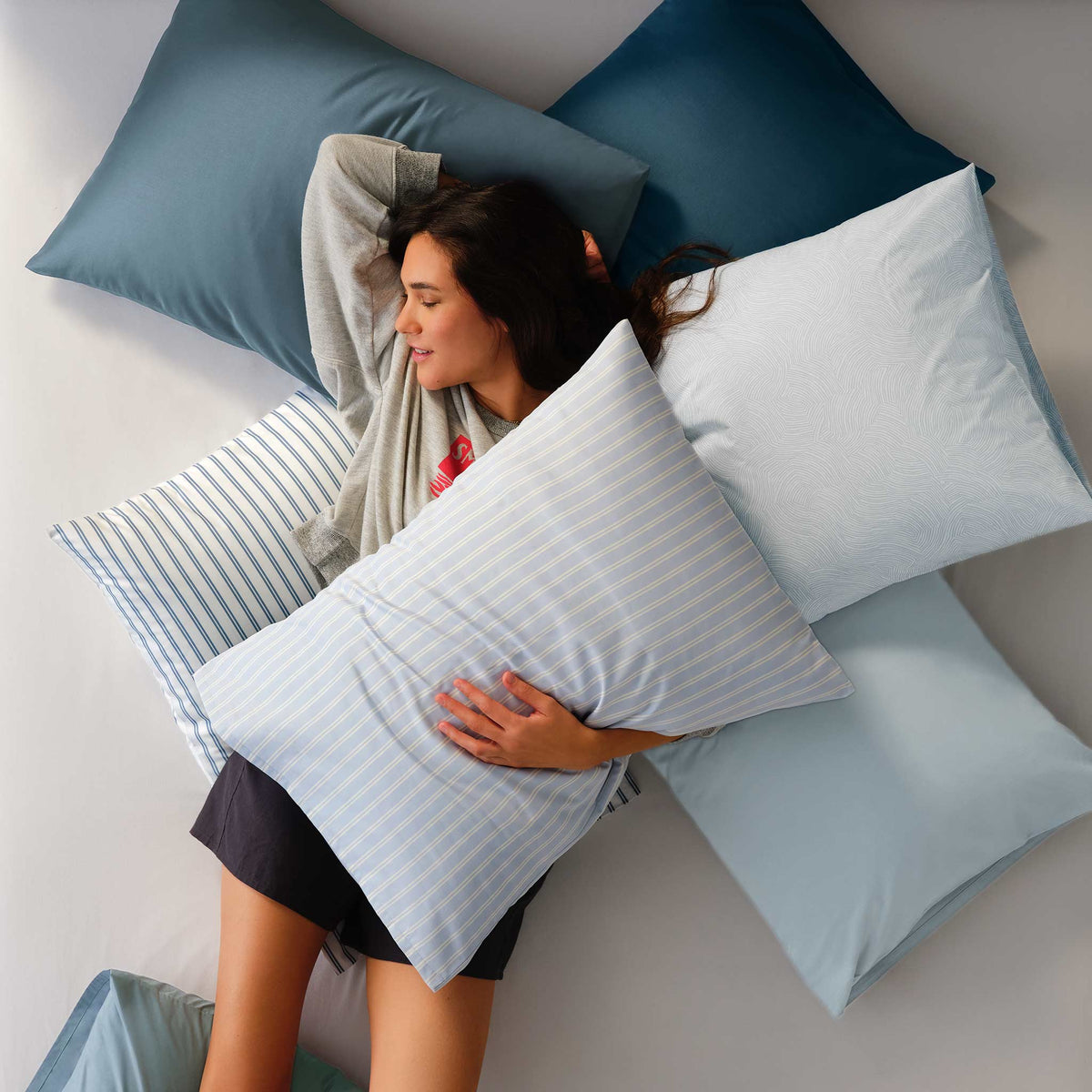 Classic Percale No Flat Sheet Set Bundle - Image 47