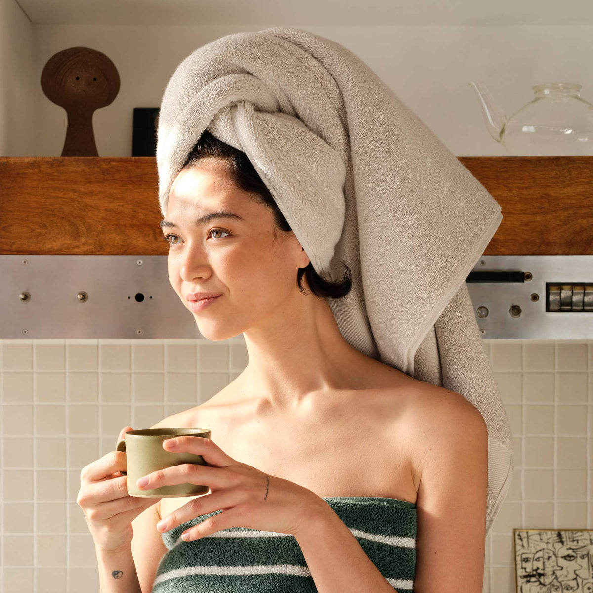 Super-Plush Turkish Cotton Hand Towels Set of 2 - Image 39